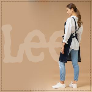 【即日発送】Lee 胸当てエプロン デニム ヒ...の詳細画像5