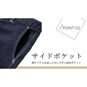 カーゴパンツ Lee 作業服 レディース スト...の詳細画像4