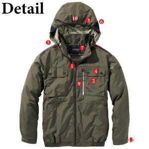【即日発送 応援価格!】空調服 ハイバック 長...の詳細画像5