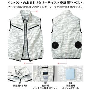 【即日発送】空調服 ベスト 電動ファン対応 ジ...の詳細画像1