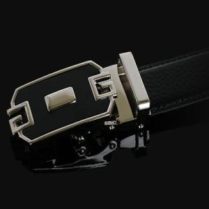 ビジネスベルト C005 高級 バックル ブラック メンズ ベルト プレゼント お祝い 人気 革ベル...