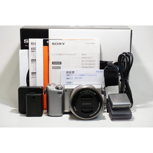 SONY ミラーレス一眼 α NEX-5R パワーズームレンズキット E PZ 16-50mm F3...