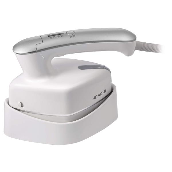 日立 衣類スチーマー スチームアイロン ワンプッシュ連続スチーム 3段階温度切替 持ちやすいハンドル...