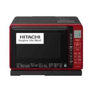 日立(HITACHI) オーブンレンジ ヘルシーシェフ 22L MRO-S7A R レッド ボイラー式過熱水蒸気 重量センサー 250℃1段式オーブン｜dashdash