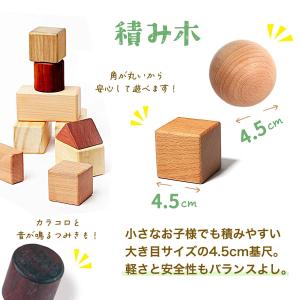 【ラッピング無料】 積み木 1歳 名入れ 知育...の詳細画像5