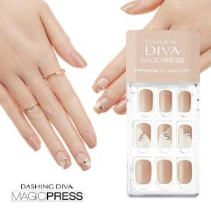 ネイルチップ ネイルシール 貼るだけ 簡単 ダッシングディバ マジックプレス MDR134 dashing DIVA フルカバー 1秒ジェルネイル 時短ネイル 付け爪