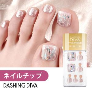 ネイルチップ ネイルシール ジェルネイル ネイル シール ジェル ペディキュア フット 足 つけ爪 ダッシングディバ 公式 マジックプレス  MJP167PP