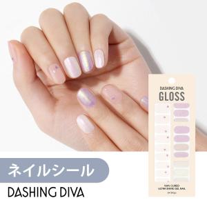 ネイルシール ジェルネイル ネイル シール ジェル ハンド 手 つけ爪 ダッシングディバ 公式 グロス GVP318JP