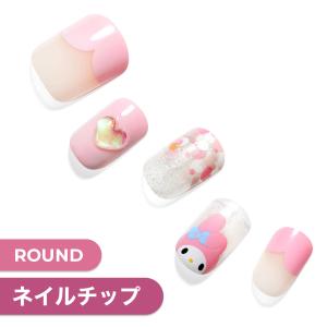 ネイルチップ ネイルシール ジェルネイル シール ジェル ハンド 手 つけ爪 ダッシングディバ 公式 マジックプレス MJP2F098RR サンリオ SANRIO マイメロディ