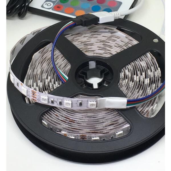 LEDテープライト 単密度 5050 高輝度 RGB 3 色 12 V (5 cm 0.7 W 単位...