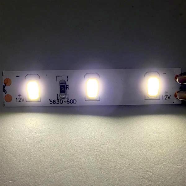 LEDテープライト 100 V 電源アダプタ 一体型 5730 高輝度白色 (昼光色) 12 V (...