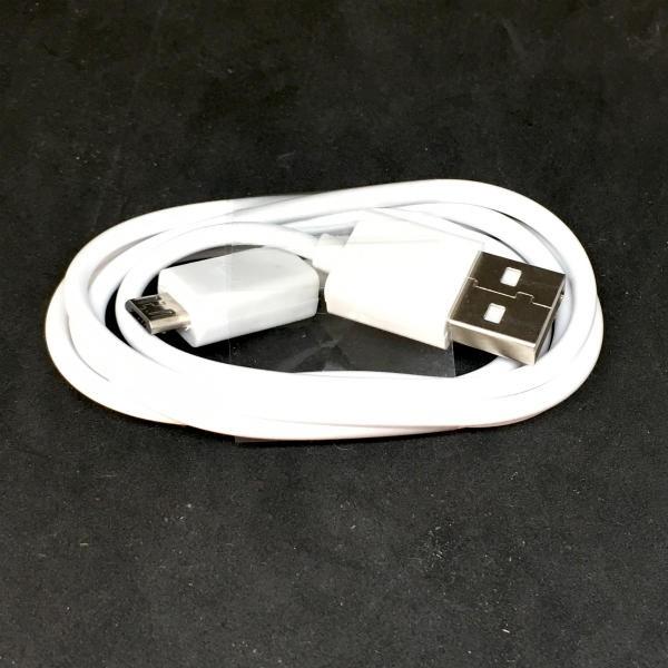 USBケーブル USB 電源器具工作などにつかえる  1 m 白色