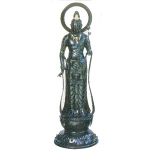 7尺　聖観音像 長田晴山作