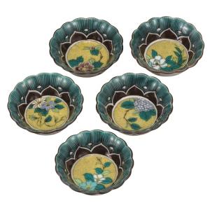 菓子鉢 菓子器 仁清 水玉透 田中香泉作 茶道具 茶道 : 和空間ヤフー