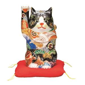 九谷焼 小槌 恵比寿大黒 7号 房・布団付 ( 木札名入れ有料 退職祝い