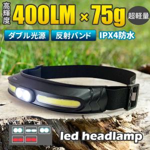 ヘッドライト 2個セット ヘッドランプ ダブル光源 LEDヘッド