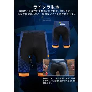 サイクルジャージ おしゃれ メンズ 半袖 夏 ...の詳細画像3