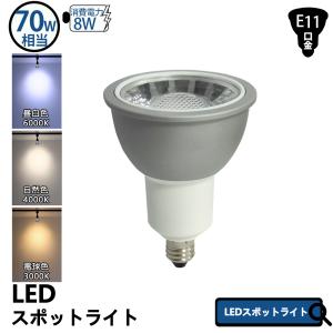 LEDレフ電球 E11 70W形 LEDスポットライト 昼白色 6000K 自然色4000K 電球色 3000K PAR36 屋内 LED スポットライト（NSX008-E11）｜dataworks119