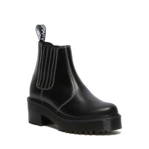 《返品・交換 不可》【SALE】ドクターマーチン Dr.Martens チェルシーブーツ SANGUINE ROMETTY CS SANGUINE BLACK ATLAS 26914001 レディース ヒールループ