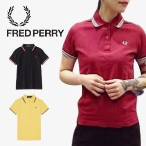 フレッドペリー 正規取扱店 FRED PERRY ポロシャツ 定番 TWIN TIPPED SHIRT G12 レディース WOMEN'S 半袖 FREDPERRY 英国ブランド 送料無料