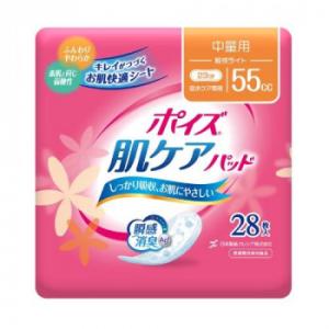 88270 日本製紙クレシア ポイズ 肌ケアパッド 中量用 55cc 28枚入 824986