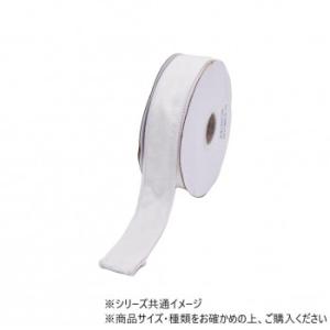 ワイヤーリボン　エレガントベルベット W/TAFETTA BACK RIBBON IV 3.8cm　...