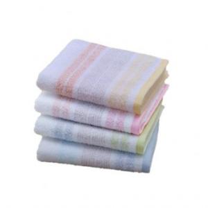 泉州産アイリスボーダーフェイスタオル 4色組 K-2017-4