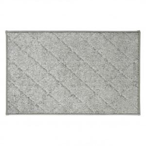 カキウチ ふわピタ階段マット 踊り場用 グレー 50×80cm