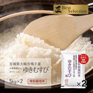 ゆきむすび 10kg(5kg×2袋) 宮城県大崎市鳴子産 特別栽培米 令和5年産 受注生産