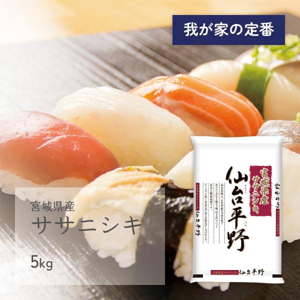 新米 ササニシキ 5kg 宮城県産 令和7年産
