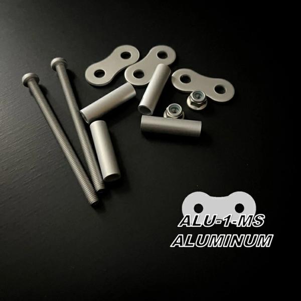 ニックス KNICKS 工具差しホルダー用 パーツ部品 ALU-1-MS マットシルバー アルミ製 ...