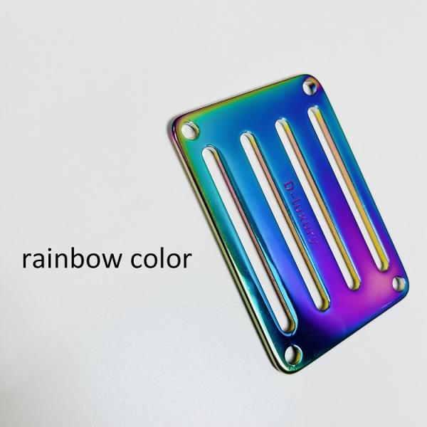 レインボーカラーD環止めDA-AM4 軽量アルミ製D環止め4穴タイプ 墜落制止用器具 安全帯関連アク...