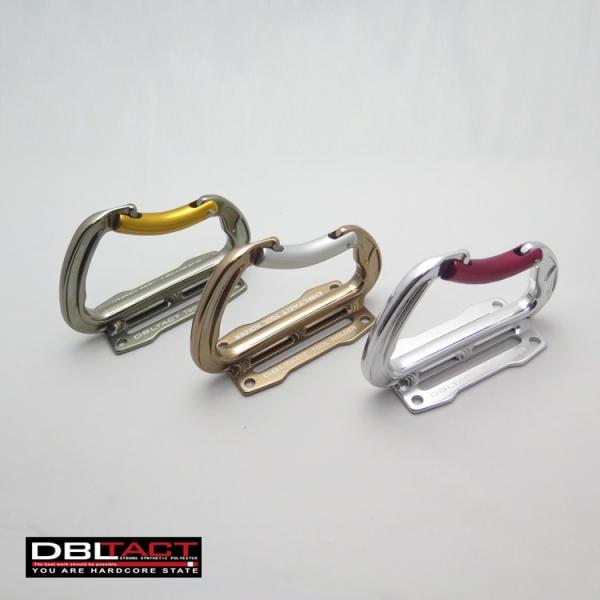 ダブルタクト DBLTACT カラビナ 工具差し アルミ製 DT-ATH シルバー/ガンメタ/チタン...