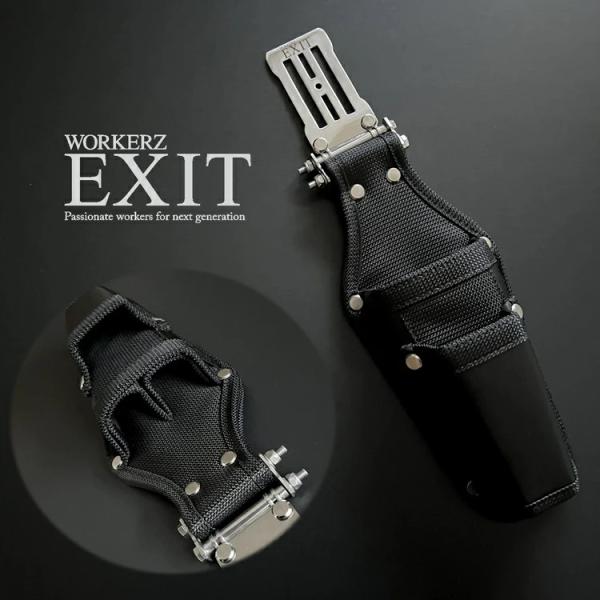WORKERZ EXIT NWZ ツールケース EXTHDDRBK ドライバーホルダー2段差し 工具...