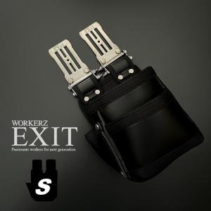 WORKERZ EXIT NWZ 腰袋 EXTKB03BK 腰袋3段 ワーカーズ イグジット