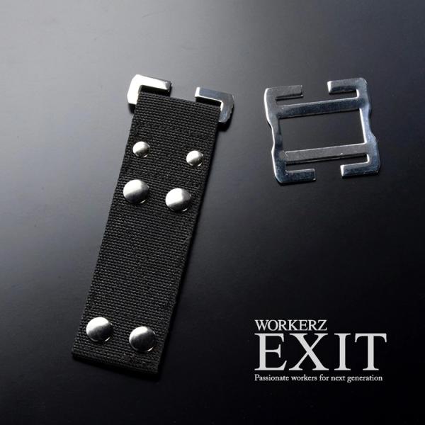 WORKERZ EXIT NWZ 連結パーツ部品 EXTRP01BK 連結用吊下げパーツ1本 ハーネ...