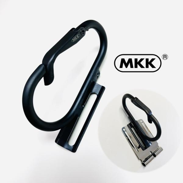 MKK モトコマ カラビナ工具差し工具ホルダー SB-10 真黒シンクロ カラビナフック大 爪付き ...