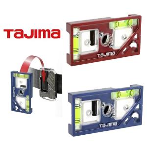 タジマ TAJIMA 水平器 着脱セフ式 SFDKL-C93 セフ電工レベル93 クリア 電工向け 職専水平器 測定器 レッド ブルー 赤 青 作業工具 測定器
