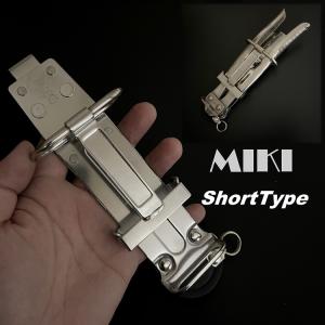 【ショートタイプ】三貴 MIKI 工具ホルダー 工具差し SPH50-SH ミゼットカッター 番線カッターホルダー 水平器ホルダー SPH着脱タイプ｜datemono