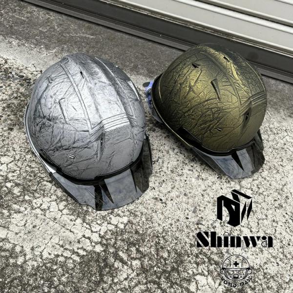 ※要問合せ※【SS19V型マットラップ塗装】シンワ Shinwa ヘルメット SS19V 艶消しラッ...