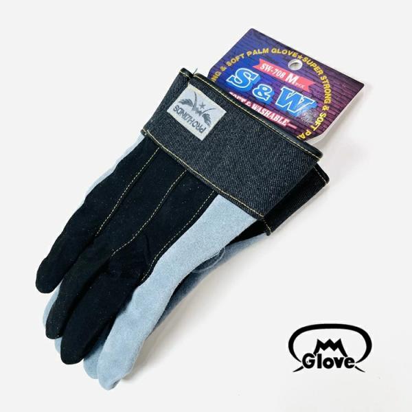 【2双までメール便可】富士グローブ FGC 革手袋 皮手袋 人口皮革 SW-708 背縫い S&amp;Wソ...