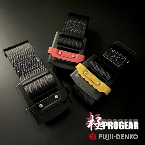 【限定】プロギア×ツヨロン 胴ベルト TUB-NS5N-BLK 軽量アルミスライドブラックバックル ...