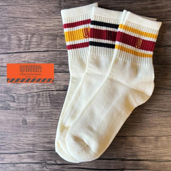 UNIVERSAL OVERALL PROFESSIONAL ソックス 靴下 UN-203 クォータ...