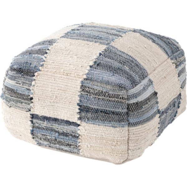 インド綿のナチュラルテイストなキューブスツール カジュアル モダン 北欧 ナチュラル クッション ス...