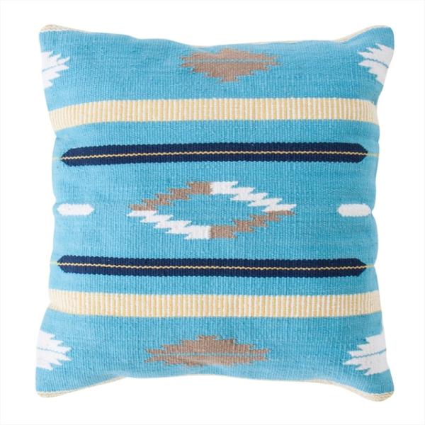 インド綿の手織りクッション カジュアル モダン 北欧 ナチュラル クッション ファブリック リビング...