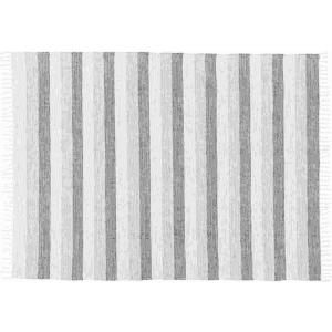 インド綿のナチュラルテイストなラグ 170×230cm 北欧 ナチュラル センターラグ 敷物 リビン...