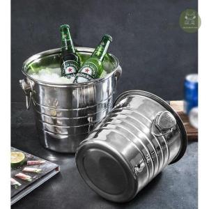 シャンパン アイスペール 蓋付き ワインクーラー 1L アイスバケット