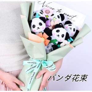 永生花 ソープフラワー ギフト　パンダ 枯れない花  造花 パンダ入り 花束 プレゼントバラ バレンタイン 母の日 お祝い 誕生日 結婚記念日 卒業式｜dayday-shop