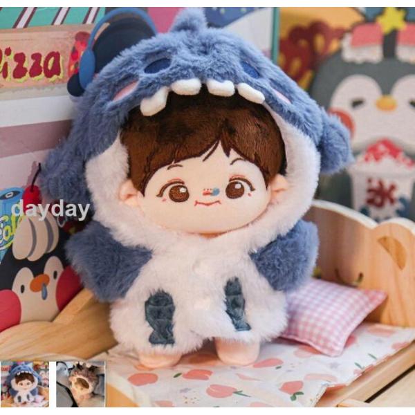 ぬい服 ぬいぐるみ　サメ 推し活 20cm 着せ替え 推し