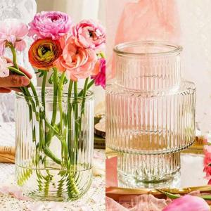 ボヘミアングラス 500PKカット 花瓶（フラワーベース） : コリーネ
